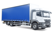 Van Hire Oldham - 26 Tonne Curtain Side Truck - Truck hire Oldham