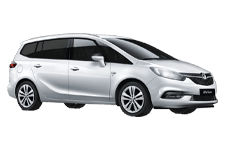 Van Hire Oldham - Vauxhall Zafira 7-Seater - Minibus hire Oldham
